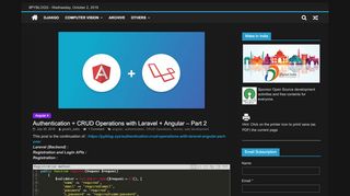 
                            9. Authentication + CRUD Operations with Laravel + Angular ...