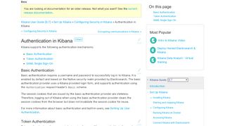 
                            3. Authentication in Kibana | Kibana User Guide [6.7] | Elastic