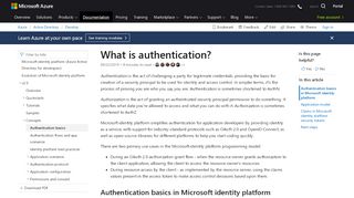 
                            5. Authentication in Microsoft identity platform | Microsoft Docs