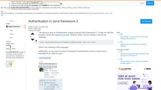 
                            5. Authentication in zend framework 2 - Stack Overflow