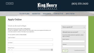 
                            1. Authentication - King Henry Apartments