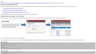 
                            4. Authentication Using the URL API