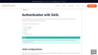 
                            4. Authentication with SASL — Confluent Platform - Confluent Docs