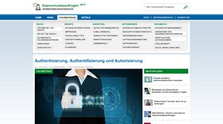 
                            5. Authentisierung, Authentifizierung und Autorisierung