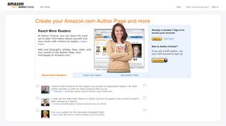 
                            4. Author Central - Amazon.com