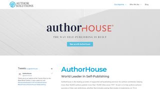 
                            9. AuthorHouse - Author Solutions