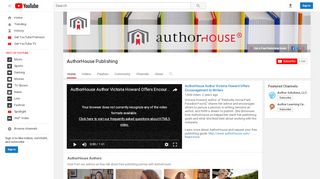 
                            3. AuthorHouse Publishing - YouTube