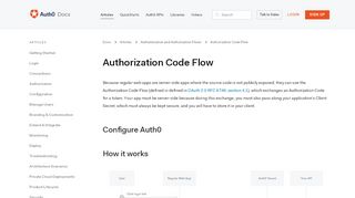 
                            2. Authorization Code Flow - Auth0