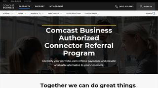 
                            3. Authorized Connector | Referral - Comcast Business