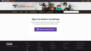 
                            8. Authors CurseForge