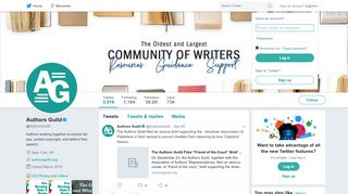 
                            7. Authors Guild (@AuthorsGuild) | Twitter