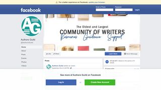 
                            9. Authors Guild - Home | Facebook