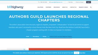 
                            3. Authors Guild Launches New Regional Chapter Model