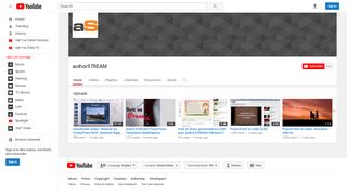 
                            4. authorSTREAM - YouTube