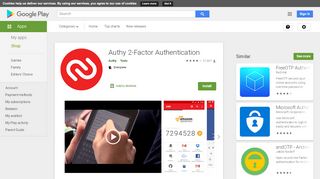 
                            7. Authy 2-Factor Authentication - Apps on Google Play