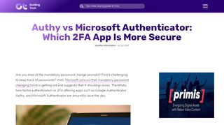 
                            7. Authy vs Microsoft Authenticator: Which 2FA App Is More Secure