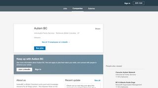 
                            6. Autism BC | LinkedIn