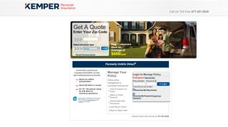 
                            3. Auto and Home Insurance Quotes from Kemper Direct Auto Insurance