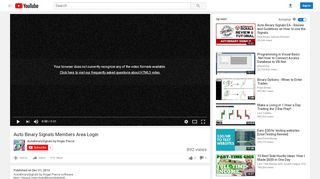 
                            5. Auto Binary Signals Members Area Login - YouTube