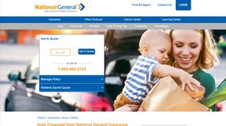 
                            8. Auto Coverage from National General Insurance