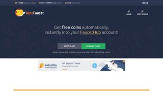 
                            1. Auto Faucet - Bitcoin (BTC), Ethereum (ETH), …