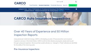 
                            3. Auto Insurance Inspections | CARCO