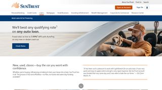 
                            10. Auto Loans & Car Financing | SunTrust Loans