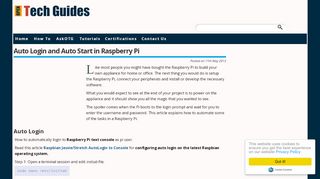 
                            8. Auto Login and Auto Start in Raspberry Pi - Open Tech Guides
