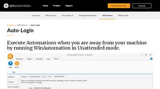 
                            2. Auto Login - Robotic Process Automation - WinAutomation