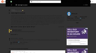 
                            7. Auto-login to a server : Minecraft - reddit