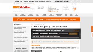 
                            5. Auto Parts for E-One Emergency One - AutoZone