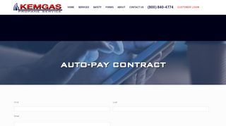 
                            4. Auto-pay Contract | Kemgas