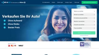 
                            6. Auto verkaufen: Jetzt kostenlos bewerten | abracar.de by Allianz