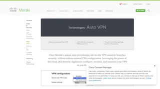 
                            4. Auto VPN - Cisco Meraki