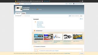 
                            7. AUTOALERT - tuugo.co.uk