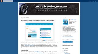 
                            6. AutoBase: AutoBase Dealer Services Website - DealerBase