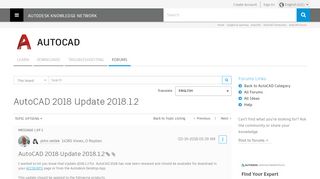 
                            8. AutoCAD 2018 Update 2018.1.2 - Autodesk …