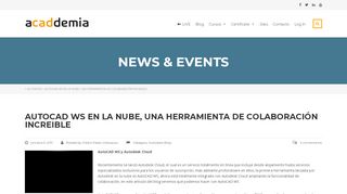 
                            8. AutoCAD WS en la nube, una herramienta de …
