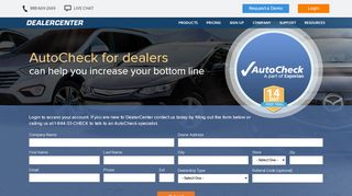 
                            5. Autocheck - DealerCenter