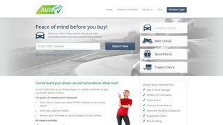 
                            6. AutoCheck - Online PPSR, REVs & VCheck Certificates
