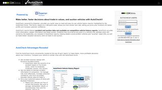 
                            7. AutoCheck Users - | DealerSuite.com