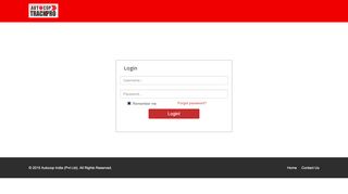 
                            3. AUTOCOP | Login - Trackpro