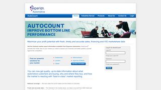 
                            5. AutoCount® market reporting from Experian Automotive