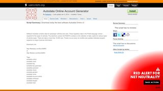 
                            9. Autodata Online Account Generator for Greasemonkey