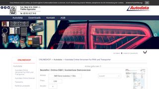 
                            7. Autodata Online Versionen für PKW - fust-wever-autodata.de