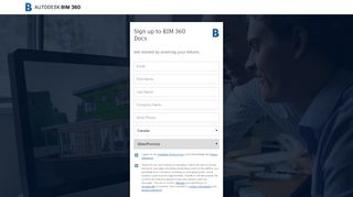 
                            4. Autodesk BIM 360 | Trial Signup