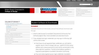 
                            9. Autodesk : Iowa State University College of Design