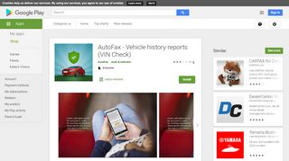 
                            7. AutoFax - Vehicle history reports (VIN Check) - Apps on ...