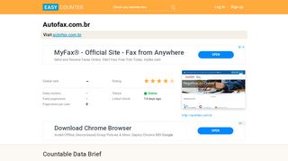 
                            9. Autofax.com.br: Autofax - Easy Counter: Count web pages ...
