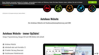 
                            7. Autohaus Website mit virtuellem Verkaufsraum von …